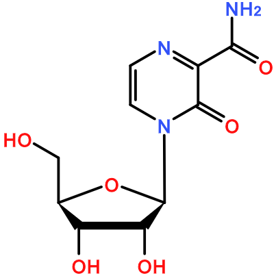 (image for) MC003108 3-Oxo-4-(ß-D-ribofuranosyl)-3,4-dihydro-2-pyrazinecarboxamide